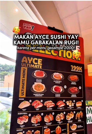Rekomendasi Sushi Yay: Makan Enak di Bawah 2000