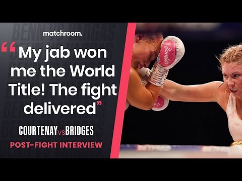 WHAT A FIGHT! Shannon Courtenay beats Ebanie Bridges to win WBA World Title