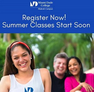 Register NOW for the Summer Semester ☀️ Register via your student portal at my.mdc.edu or apply for admission at mdc.edu/admissions/ Need assistance? Contact your academic advisor to select your Summer Courses at 305.237.8794 ☎️ or hiadvisement@mdc.edu Not a student yet? Contact the New Student Services at 305.237.8785 📞 #summertime #verano #summerclasses #mdchialeah #MDC | Miami Dade College - Hialeah Campus