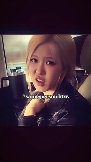 #same person btw.🍷‪@whois._.s1nthu‬ #trendingshorts #1million #rosé #blackpink