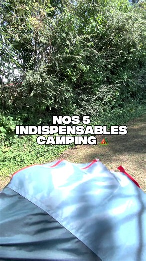 La base des bases pour dormir confortablement en camping 🏕️
