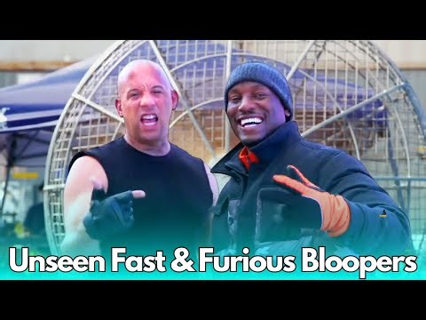 All UNSEEN Fast and Furious Bloopers and Gag Reel