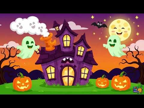 🏚️👻 The Haunted House | Halloween Song for Kids 🎃🦇 Spooky Nursery Rhyme & Halloween Music 🕷️💀