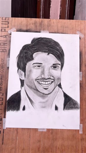 ||Sushant Singh Rajput sketch❤️✨|| #sushantsinghrajput #art #drawing