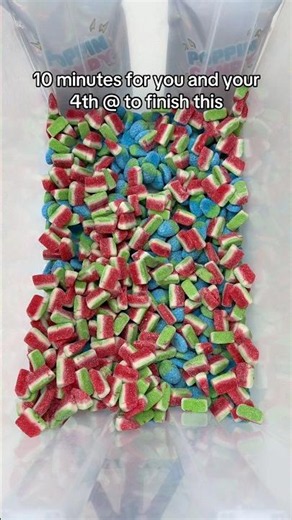 🧠🌪️Could you and your 4th @ TAKE DOWN ALL of this Sour Jelly Filled Mix in 10mins?!🌪️🧠 #shorts