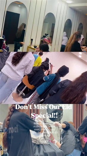 J Eid Special Deals Get ready to glow this Eid with our amazing beauty offers! Bremod Hair & Makeup Studio - Sargodha 0342-0772701 | 0342-4441500 #EidDeals #BremodSalon #SargodhaSalon #EidReady #SalonOffers