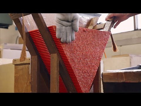 How We Make Pencils - Factory Produces 100,000 Colorful Pencils per Day - 鉛筆を作るプロセス えんぴつ工場 Process
