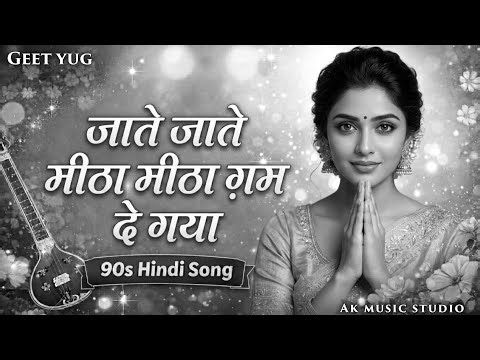 Jaate Jaate Meetha Meetha Gham De Gaya | Ek pardesi mera dil le gaya | 90s Retro Vibe | Geet yug
