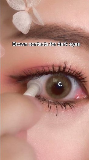 Best brown colored contacts for dark eyes