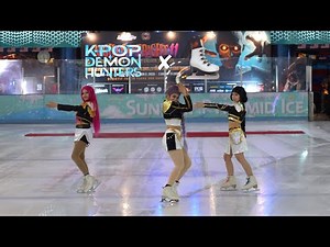 Kpop Demon Hunter Ice Skating performance