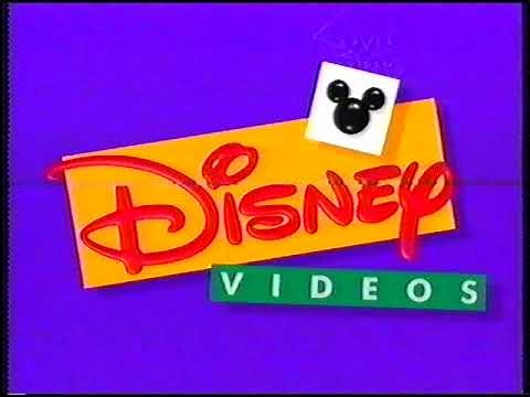 Original VHS Opening: Disney's Sing Along Songs - The Modern Classics (UK Retail Tape)
