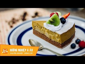 Cách làm bánh Capuchino Cheese Cake ấn tượng | Học làm bánh ngon