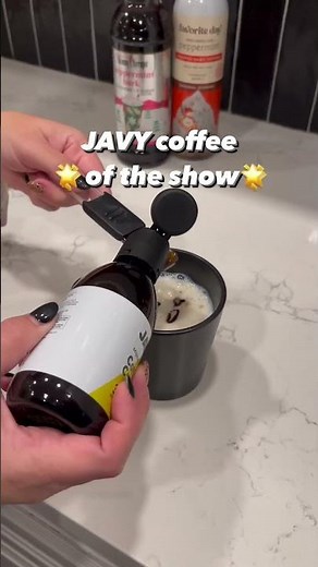 How to make Hot Protein Coffee with Javy ⚡