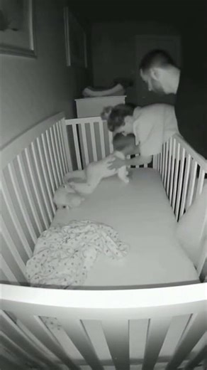 Parents Rush to Comfort Crying Baby 😢💞 | Emotional Night Vision Ring Camera Footage #ViralVideo