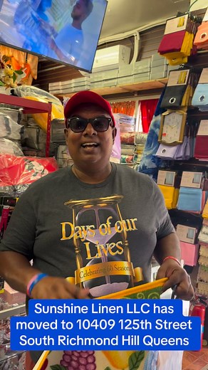 ✨ Sunshine Linen, LLC104-09 125th Street Liberty Avenue South Richmond Hill Queens📧 Email: tweetalana@yahoo.com📞 929-337-5819🕙 Hours:Mon–Sat: 10 AM – 7 PMSun: 10am to 5pmYour destination for:• Home Décor• Bedding & Linens• Blankets & Curtains• Costume Jewelry & More⸻#Linen #LinenCloset #LinenBedding #Jewelry #Curtains #HomeDecor #HomeDecorIdeas #CostumeJewelry #BedroomDesign #BeddingSet #Flowers #Pillows | Little Guyana-592 News
