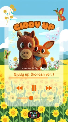 Giddy up 🤗 (Korean ver.) | Nursery Rhymes for Babies | Happy songs | Playsongs
