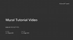 Mural Tutorial Video