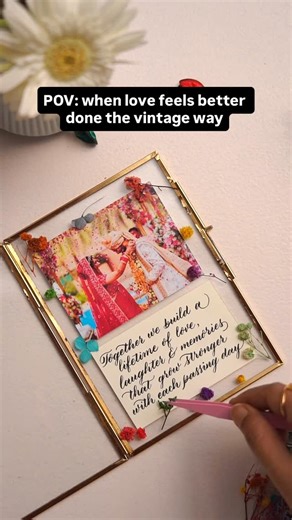 Zwende | There was a time when expressing love meant writing it down. Letters were handwritten. Flowers were pressed and saved. Photos were framed... | Instagram