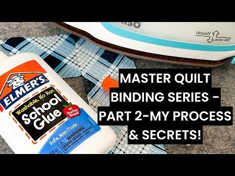 Ultimate Quilt Binding Tutorial - Part 2 - Inside my process + an amazing HACK you'll love! 😮❤