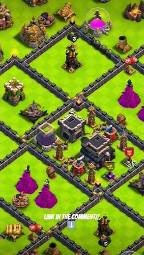 th9 best base coc war base #coc #cocwarbase #th9base #cocbase
