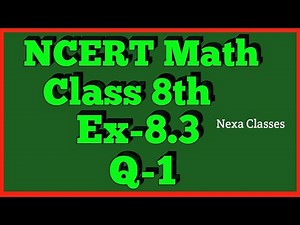 Q 1-Ex 8.3-Comparing Quantities-NCERT Maths Class 8th-Chapter8