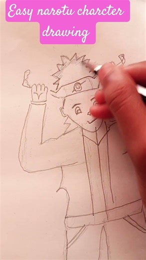 easy narotu charcter drawing