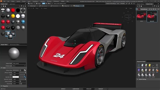 Work with Switch Shaders and Variants