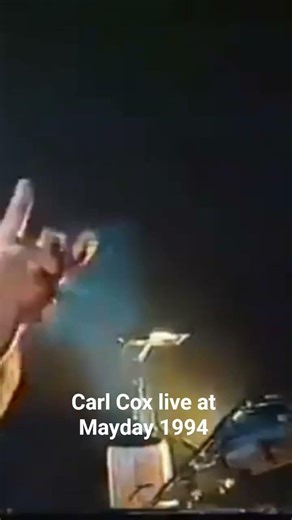 #CarlCox live at #Mayday 1994 #rave #techno #Festivals #music #dj #electrojicnusic #electronicmusic