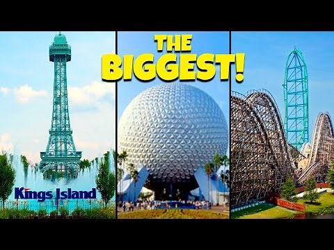 Top 10 Largest Theme Parks in the USA & Canada