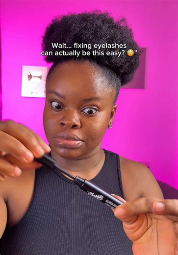 Tried the how to fix eyelashes makeup hack #makeuphacks #eyelashes #makeup