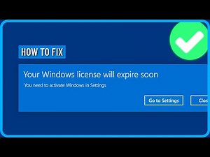 How to Fix Your Windows License Will Expire Soon Error on Windows 11/10/8 (2025)