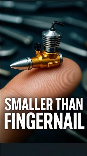 This Engine is Smaller Than Your Fingernail - Nano Bee Revealed