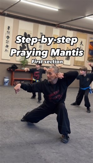 Step-by-step praying mantis first section 13 movements for students to learn#jianfengchentaichi #武术 #太极 #功夫 #wushu #wushukungfu #kungfu #kungfulife #太极拳 #bendoregonlife #bendoregon #martialarts #shaolin #prayingmantis #funlearning #learning #taiji #taichi | Oregon Tai Chi Wushu