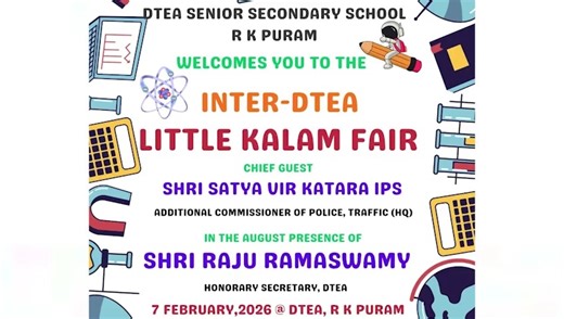 Dtea Schools on Instagram: "#Science #Exhibition Dtea Schools @dteaworld The Inter-DTEA Mega Science Exhibition, “The Little Kalam Fair,” held at DTEA Senior Secondary School, R.K. Puram, was a grand celebration of scientific curiosity, creativity, and innovation. A total of 175 impressive models were exhibited by students from all seven DTEA schools, showcasing their strong conceptual understanding, originality, and dedication to scientific learning. The event was further enriched by the captiv