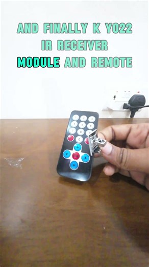 IR remote controlled project #arduino #electronic #diy #scienceproject #arduinoproject