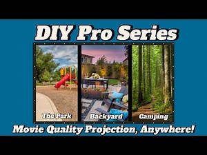 DIY Pro Series Projection Screen | Elite Screens Product Highlight