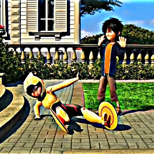 Honey Lemon incredible Speed 🚀🔥| Big Hero 6 | #bighero6 #shorts #trending #viral