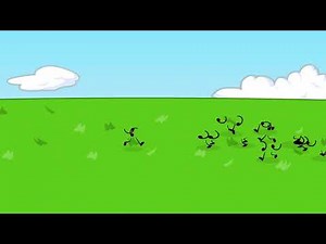 BFDIA 1 chase scene but it's just their limbs