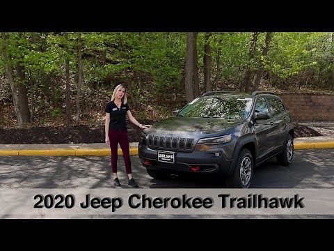 2020 Jeep Cherokee Trailhawk Review | Safety and Tech Features | Walser CJD