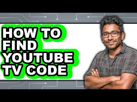 How to Find Youtube Tv Code (only Way)