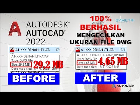 How to Shrink AutoCAD DWG File Size Guaranteed 100% Success