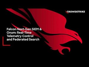 Falcon Next-Gen SIEM & Onum: Real-Time Telemetry Control and Federated Search