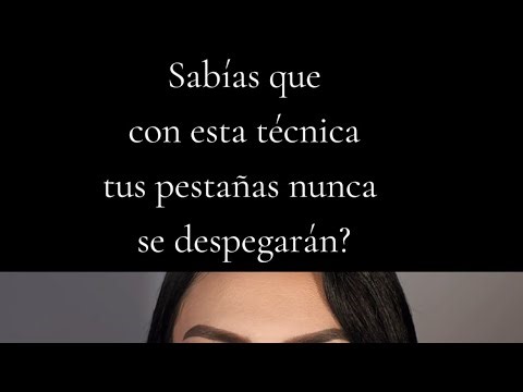 Como pegar pestañas fácilmente. Te durarán hasta 48 hrs.