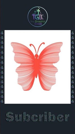 Illustrator 2026 – Pro Tips for Making Butterfly Wing Effects with Arc Tool #thegraphicboost