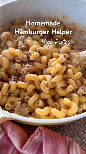 Homemade Hamburger Helper
