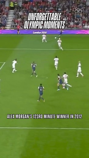 ⚽🇺🇸 When Alex Morgan scored the winner in stoppage time of extra time. That was an Unforgettable Olympic Moment. More history will be made at #Paris2024 and you can get your tickets here: 👉 https://oly.ch/3OPkV8f | Olympics