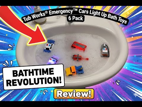 These Bath Toys Light Up Like Magic!