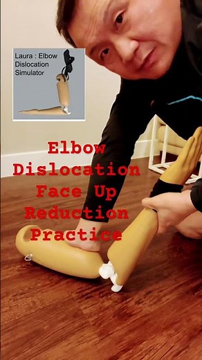 ELBOW DISLOCATION : How To Relocate Practice! #orthopedic #sportsmedicine