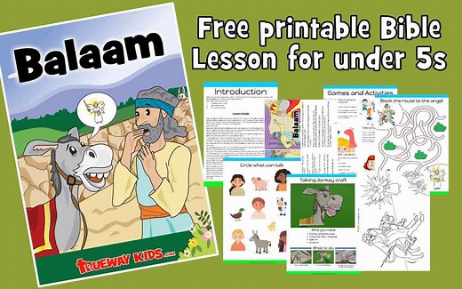 Balaam - Bible lesson for kids - Trueway Kids