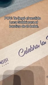Acompañanos a ver este POV ✨❤️ Descubre nuestra coleción completa de bautizo para niño y niña en www.lucagobbi.com Envío Gratis a todo México y tarifas especiales a Estados Unidos, Canadá y resto del mundo 🌎 #Bautizo #Bautismo #Bautismo #LucaGobbi #POV | Ropones Luca Gobbi
